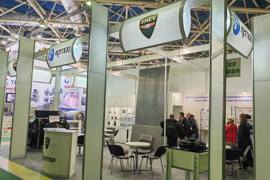 2023年10月9～13号，参加在莫斯科举办的食品加工及包装机械展览会